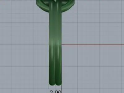 ring simple dimensionless 3D print model