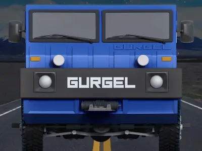 Gurgel Car 3D print model