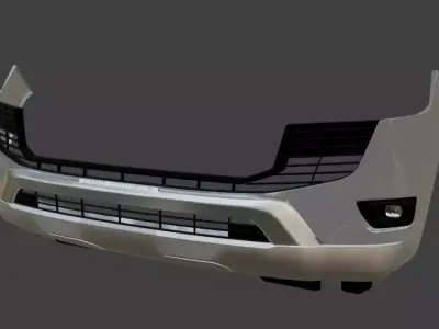 Bumper and Bullbar For lc300  3D model