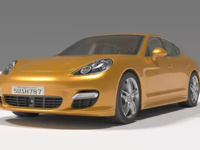 Porsche Panamenha 3D model