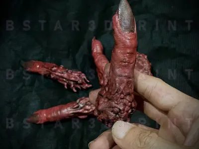 Sukuna Fingers High Quality  - Jujutsu Kaisen 3D print model