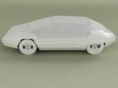 Lancia Sibilo 3D Print model 3D print model