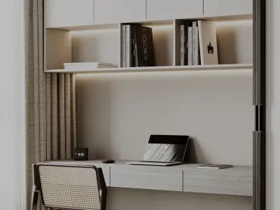  modern studio 3D model