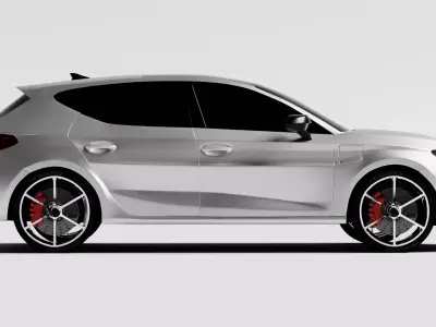 Cupra Leon 2024 Inspired Exterior  Concept Body Only No Interior 3D model