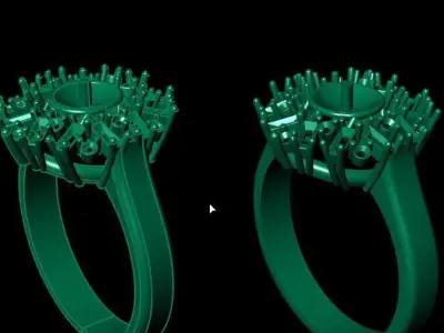 Jewelry ring29 3D print model
