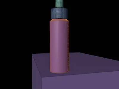 Cosmetics Bottle 3D model