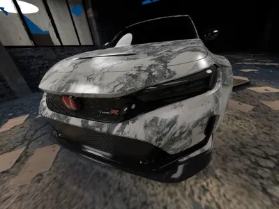 CIVIC TYPER R 3D model
