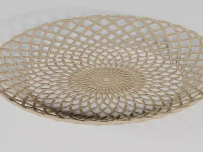 WICKER BASKET11 3D model