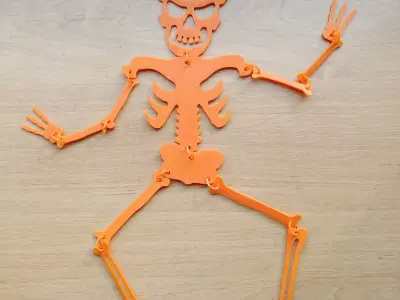 Hanging Skeleton decoration-3D Printable STL Files 3D print model