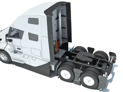 2024 Semi Truck 3D model