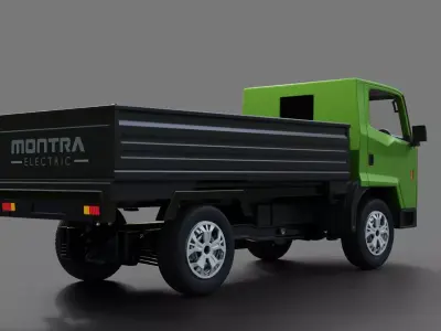 Montra Electric Eviator Pickup Truck 3D model