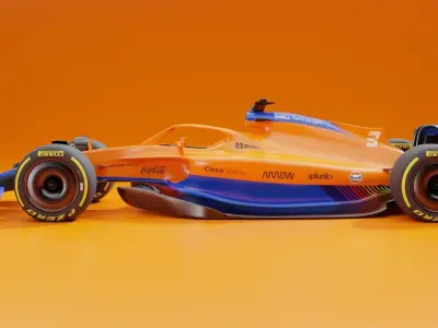 McLaren Formula 1 Concept Car  3D model