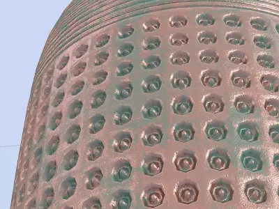 Copper Vase 3D model