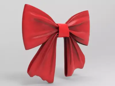 Redy Ribbon Low-poly 3D model