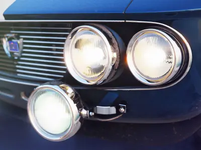 Lancia Fulvia - Premium Rigged 3D Car Model 3D model