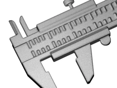 Classic Vernier Caliper Toy 3D print model