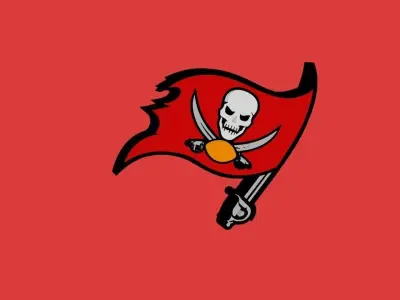 Tampa Bay Buccaneers Team Logo 3D model