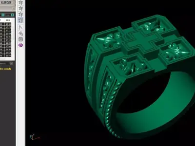 Hac Erkek Yuzuk  3D print model