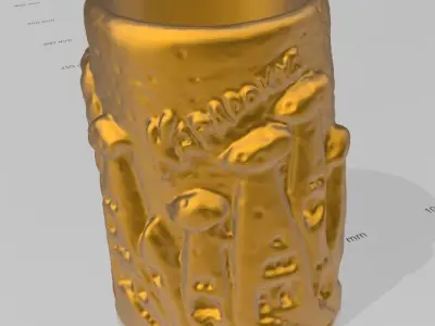 Cappadocia pencil box 3D print model