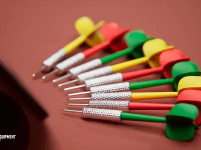 Sports equipment - balls and outfit Low-poly 3D model