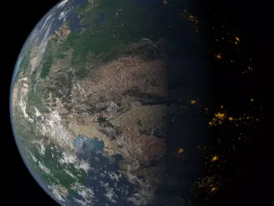 Terran Planet 06 Free 3D model