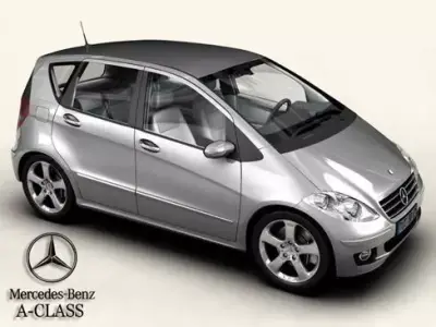 Mercedes A-Class 2005 3D model