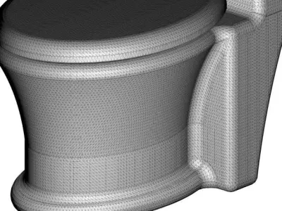 Classic Sanitary Ware 3D print model