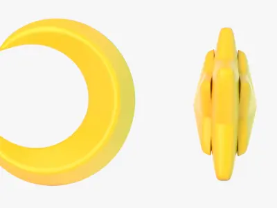 Ramadan Crescent  3D model