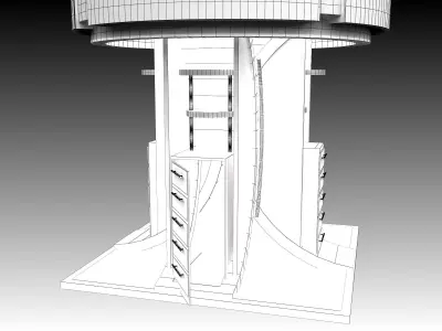 Booth Exhibition Stand a529a 3D model