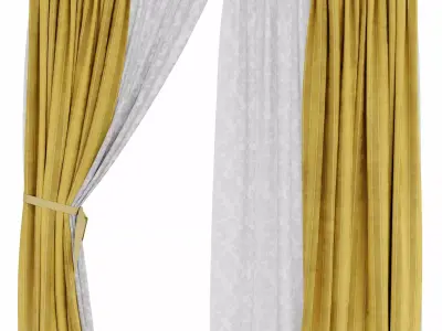 Curtain 3D model