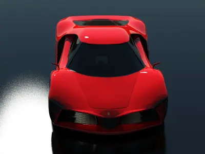 ferrari sf80 concept  3D model