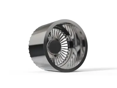 forgiato Trimestre-ECL concave wheel 3D print model