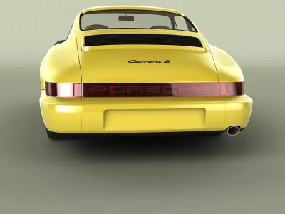 Porsche 911 964 Coupe Carrera 2 3D model