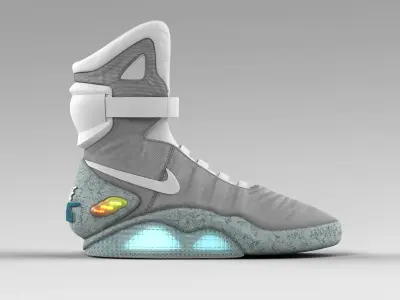 NIKE MAG Low-poly 3D model
