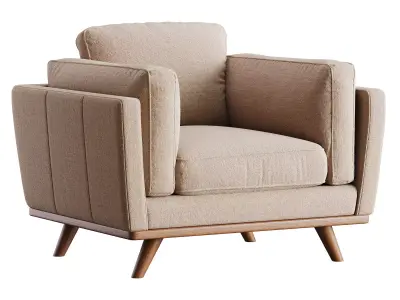 Kerrigan Armchair 3D model