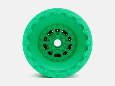 15x10 Sander 752 Wheel and Brake 3D print model