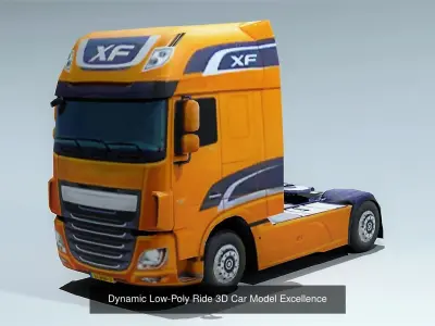 Realistic Car Truck Vehicle 3D Model Pack by Elevate3DCreations