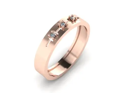 Jewelry Ring  3D print model shop