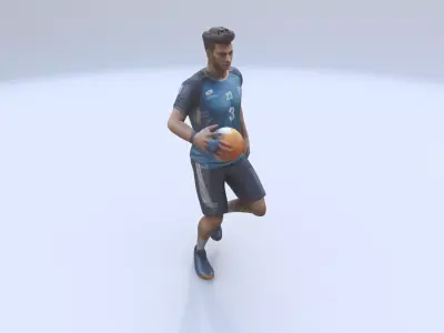 Handball 3D model