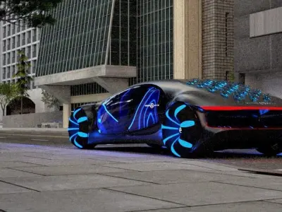 Mercedes-Benz Vision AVTR Concept 2020 3D model