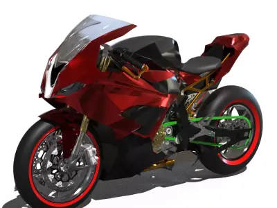 Motorbike Ducati 3D model