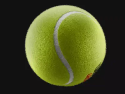 Tennis ball 3D model