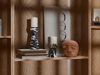 Collection 1 of 3D Sculptures for Archviz 3D model