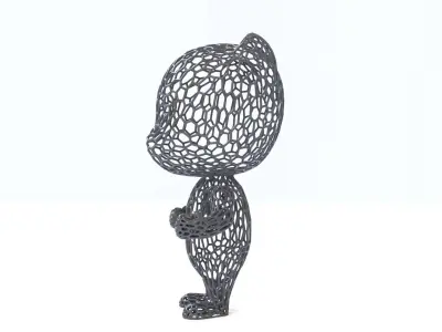 Baby Black Panther 3D print model