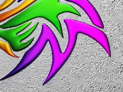 Dragon frame 3D model