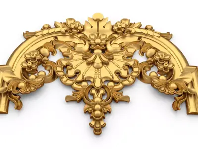 carved classic decorative ornament cnc 3d printing stl 37 3D print model