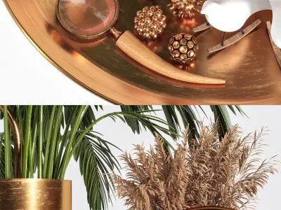 decorative set 09 3D model