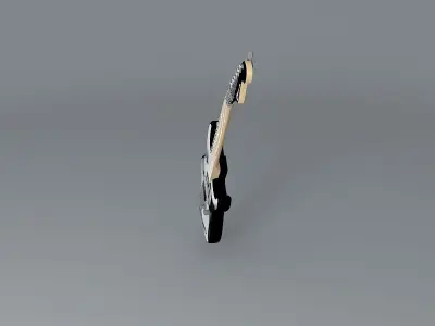 Charvel Karloff model guitar Free 3D model