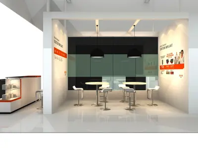 Booth - Area - 15X6-3DMAX2009-05 3D model