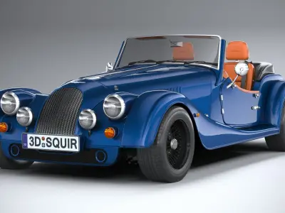 Morgan Plus Four 2021 3D model